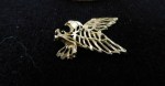 10k gold eagle pendant good